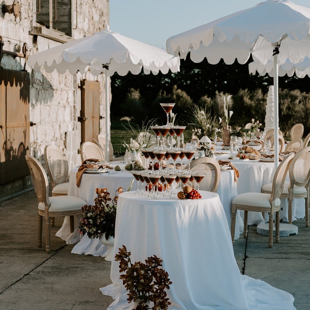 Something old, something new, something borrowed, something . . . brewed 🤎

Captured For: @myweddingmag 
Venue: @theflaxmill 
Photographer: @jesshowzen.photography 
Styling/Hire: @blank_spaceevents 
Dresses & Veils: @sarahstoutebespoke 
Menswear: @workingstylenz 
Florals: @alittlebit.floral 
Cake: @fulltimetart 
Hair& Makeup: @makeupstationteam 
Hire: @littlehirecomp 
Cocktails: @thecocktailpeople 
Stationary: @paperweight_design 
Lace Welcome Sign: @hstudio.co 
Signage Stand: @loulahire 
Models: @nicolej.performer ellis_jhr