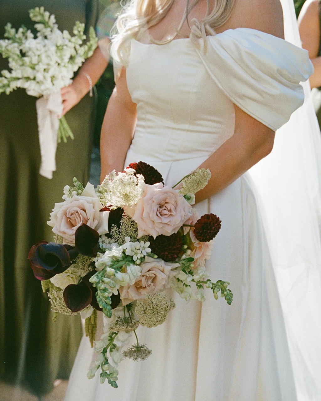 The prettiest little details, captured on film.

Vendors:

Photographer: @anagalloway 
Hire and Styling: @roameventsnz 
Venue: @fairfieldhousenelson 
Dress Designer: @sarahstoutebespoke 
Florist: @wallflowerbotanics_nz 
Super 8 Film: @citrastudios_ 
Make Up Artist: @hairandmakeupbymeganp 
Hair Stylist: @hairbyvictoriasifa 
Acoustic Guitar: @billybenson.music 
Bridesmaids Dresses: @blakbridesmaids 
Wedding Rings: @benjaminblackgoldsmiths 
Caterer: @underthehoodbbq_nz 
Band: @summerssonsnelson
Bride: @lucyrosebarron